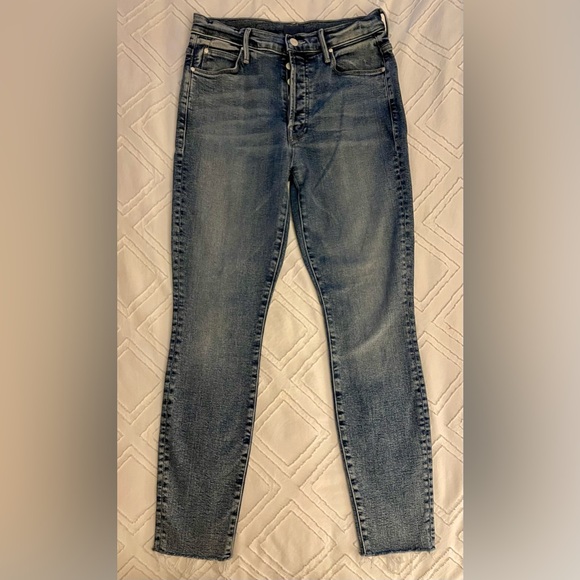 MOTHER Denim- Stunner Skinny Ankle Fray - Picture 2 of 5